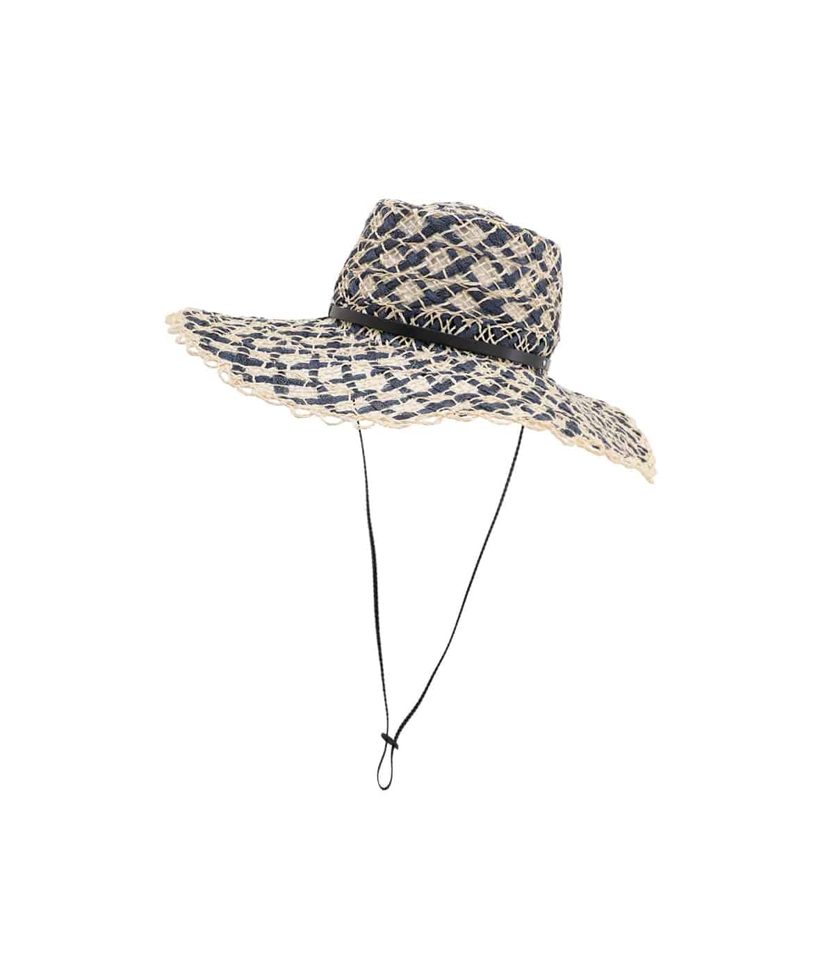yukiさん専用　エキゾチック とマリンベア レディース】ABACA & SINAMAY PORK PIE HAT | KIJIMA TAKAYUKI