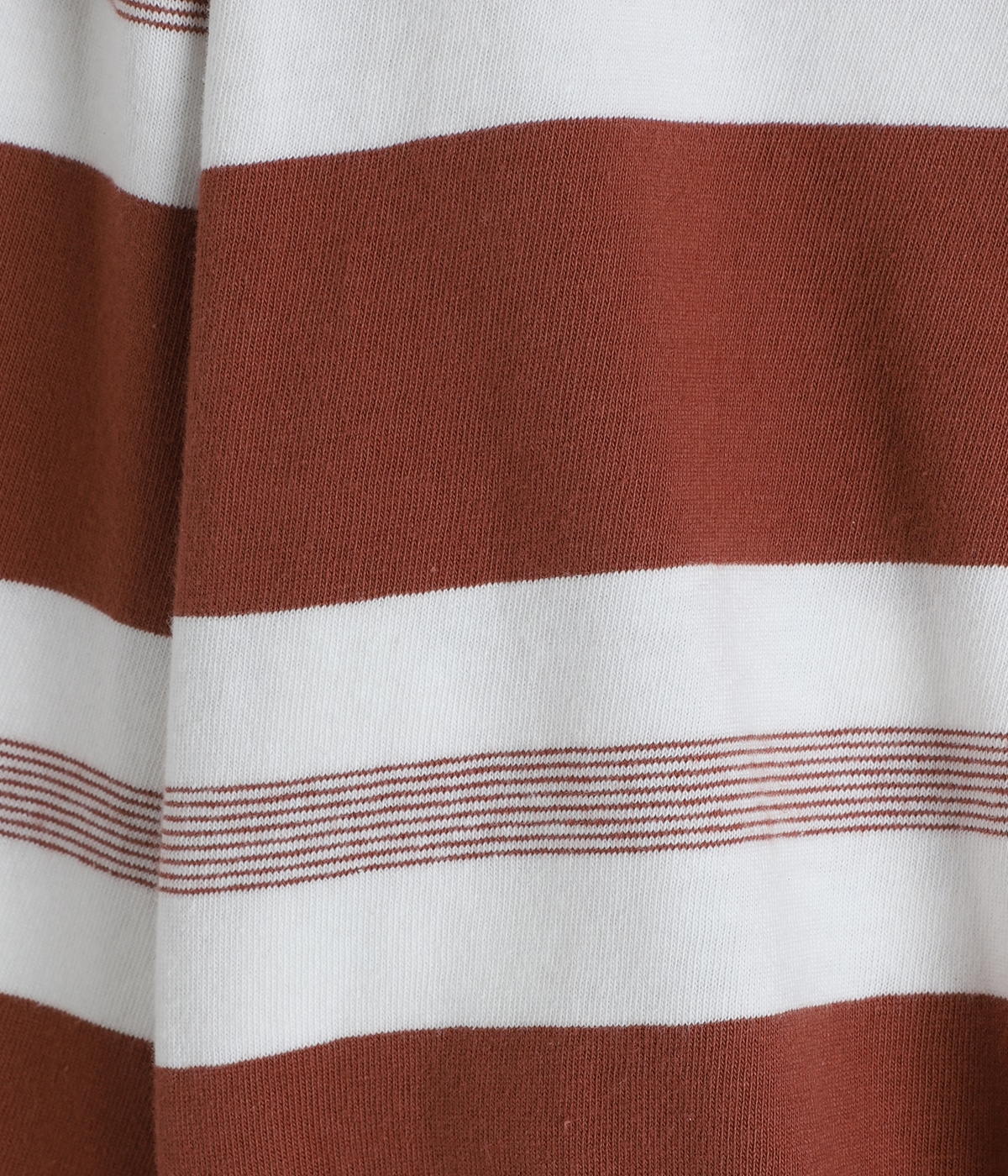 フミカウチダ　COTTON JERSEY CROPPED TOP FUMIKA UCHIDA： COTTON JERSEY CROPPED TOP - BEIGE/GREEN - ORANN