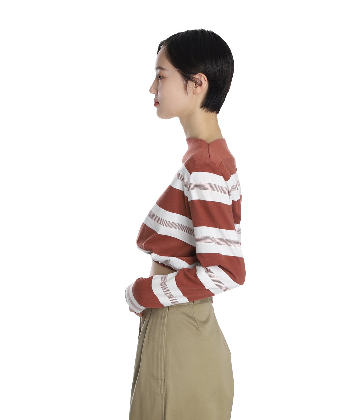 カトタツ プロフを見てください様 リクエスト 2点 まとめ商品 レディース】COTTON JERSEY CROPPED TOP | FUMIKA_UCHIDA(フミカ
