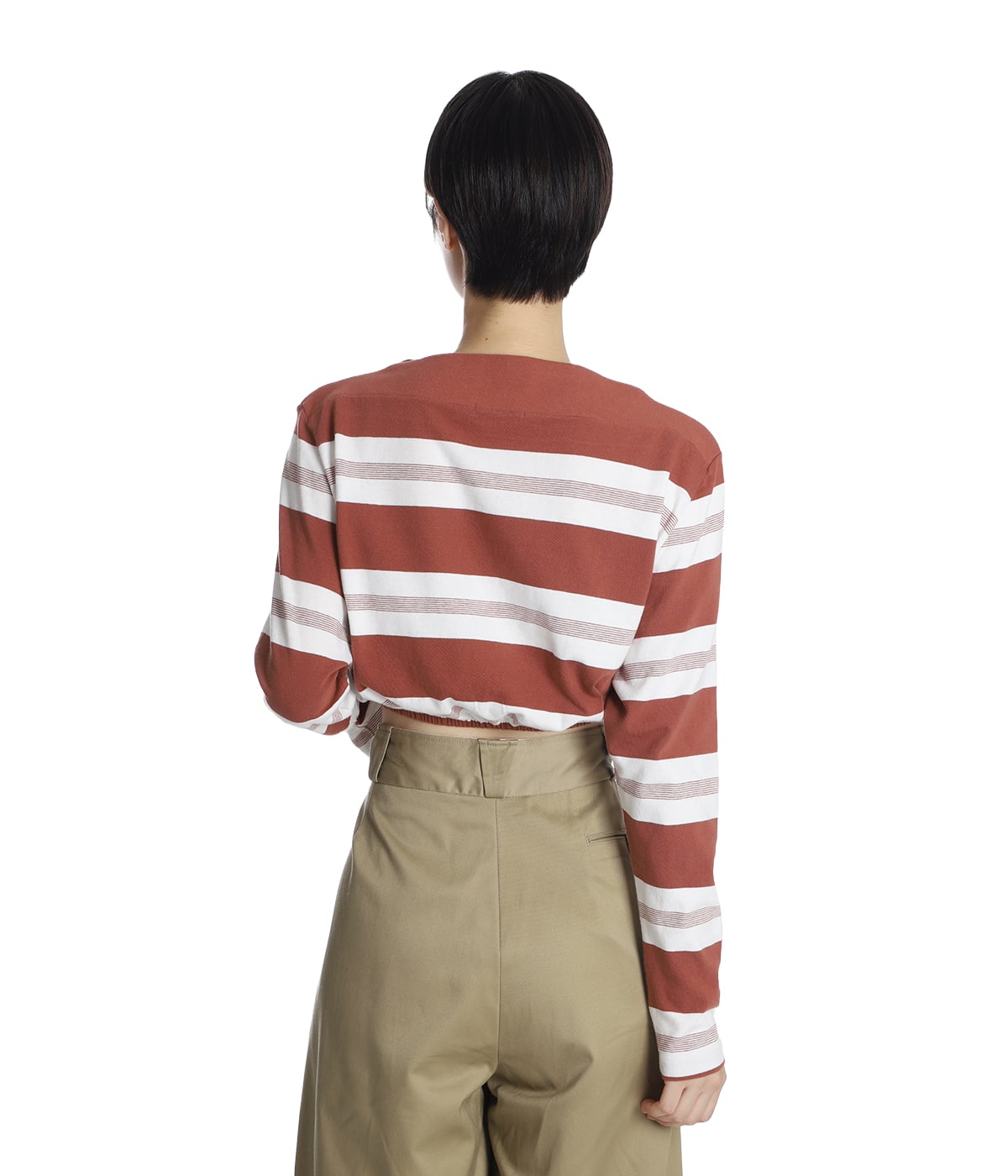 レディース】COTTON JERSEY CROPPED TOP | FUMIKA_UCHIDA(フミカ