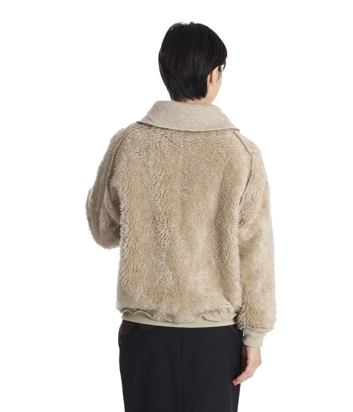 レディース】CORD REVERSIBLE BLOUSON_removal boa liner