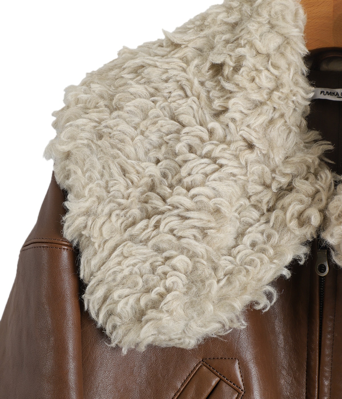 レディース】SHEEP LEATHER BLOUSON_LONG | FUMIKA_UCHIDA(フミカ