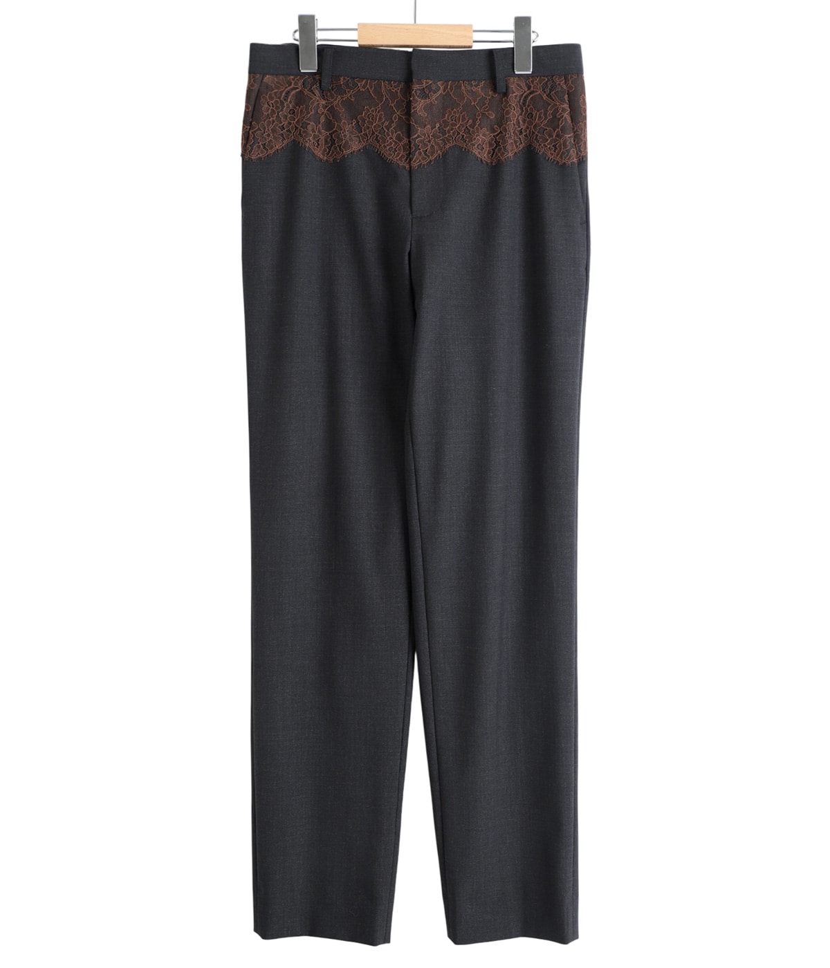 レディース】SUITING LACE WAIST PANTS | FUMIKA_UCHIDA(フミカ ウチダ