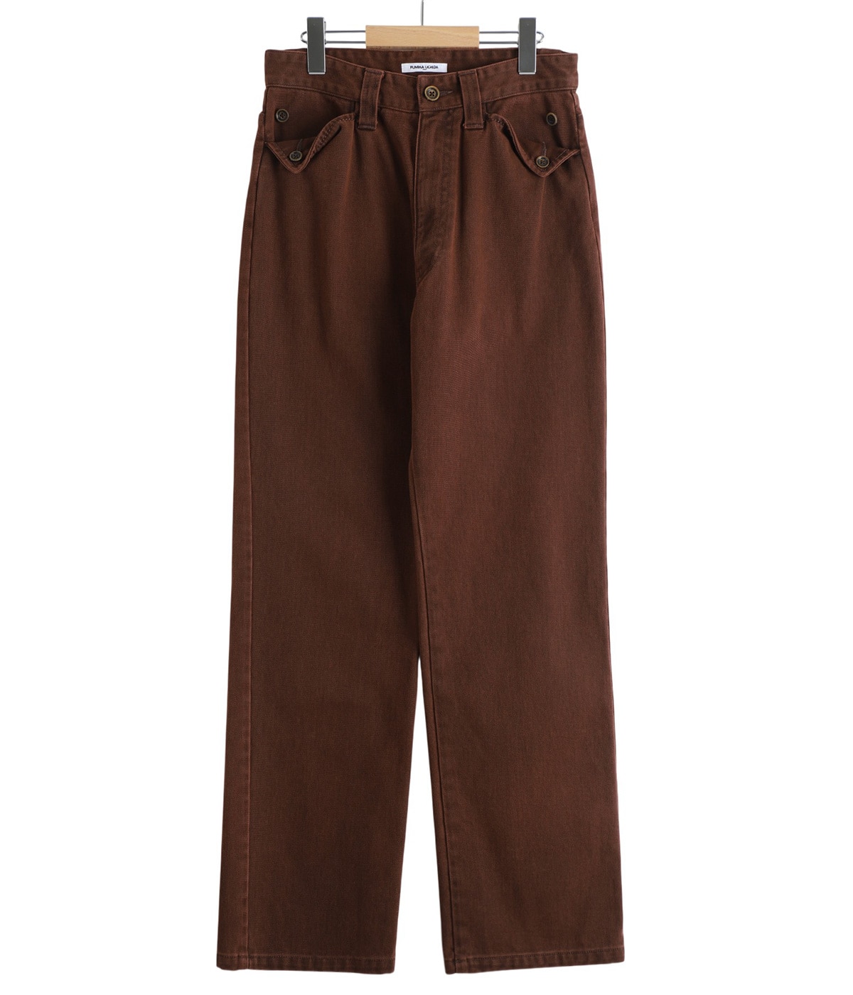 レディース】KATSURAGI STRAIGHT PANTS | FUMIKA_UCHIDA(フミカ ウチダ