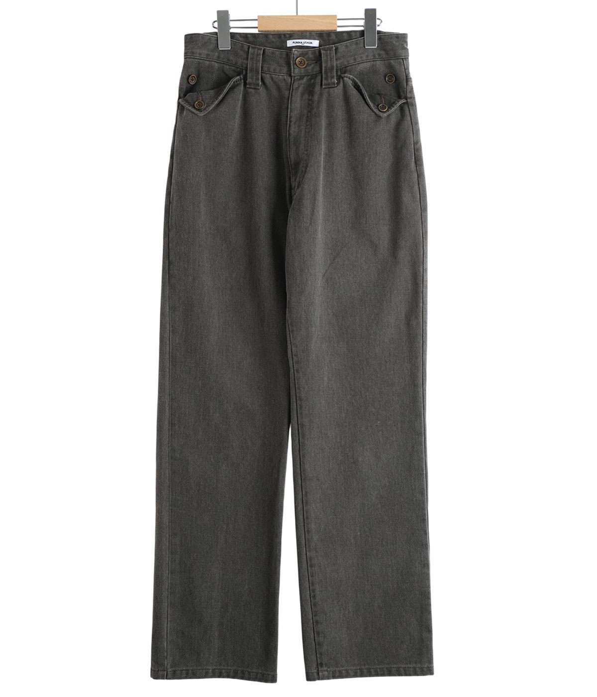 レディース】KATSURAGI STRAIGHT PANTS | FUMIKA_UCHIDA(フミカ ウチダ