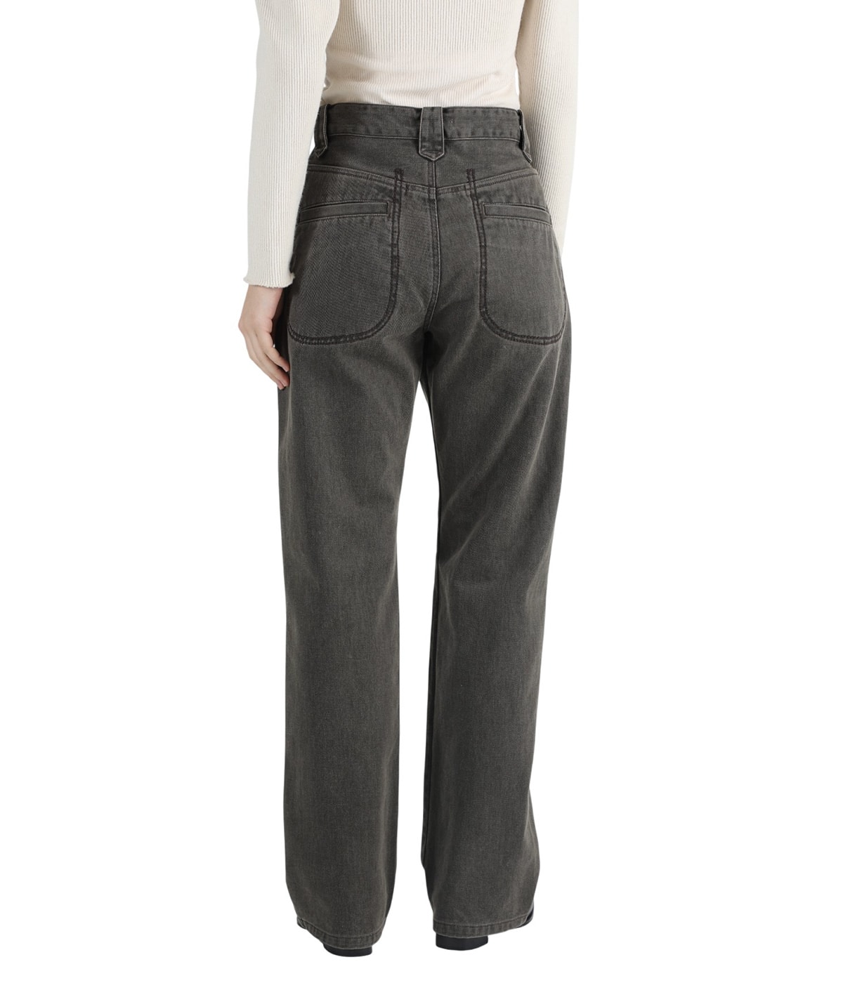 レディース】KATSURAGI STRAIGHT PANTS | FUMIKA_UCHIDA(フミカ ウチダ