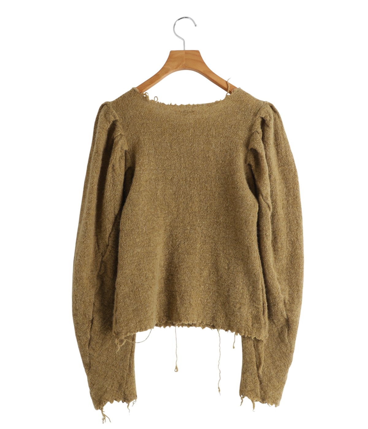 トップス FUMI レディース】GAUZE SHETLAND PUFF-SLEEVE TOP | FUMIKA_UCHIDA(フミカ