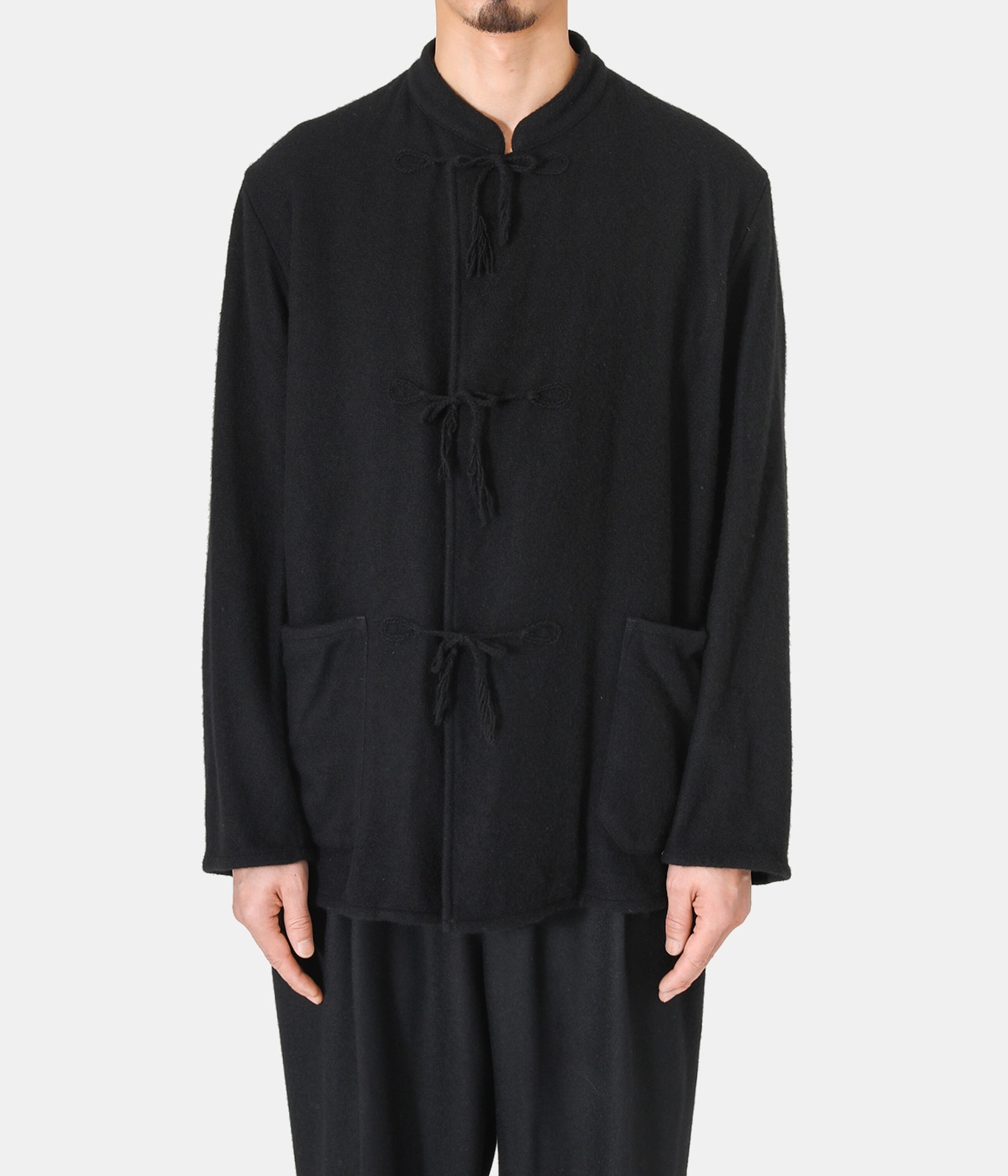 【新品未使用】COMOLI／カシミヤカナパ スタンドカラージャケット COMOLI (コモリ) カシミヤカナパ スタンドカラージャケット