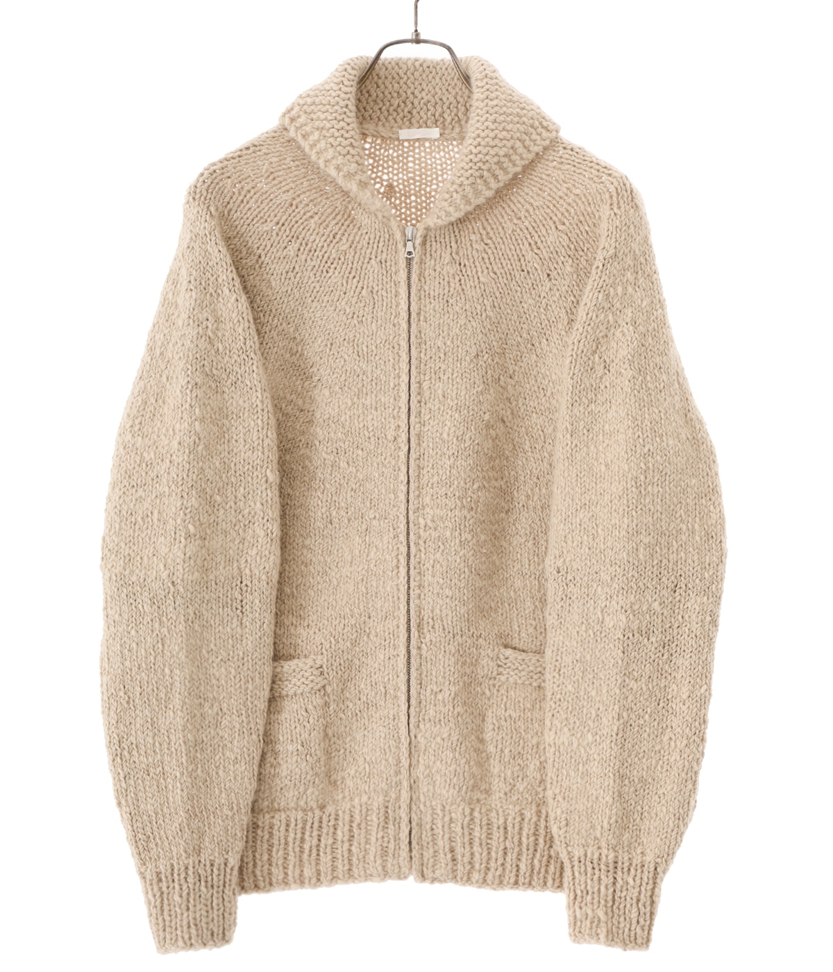 COMOLI カシミヤ ベージュニット COMOLI ／ コモリ 通販します。神戸 ノマド