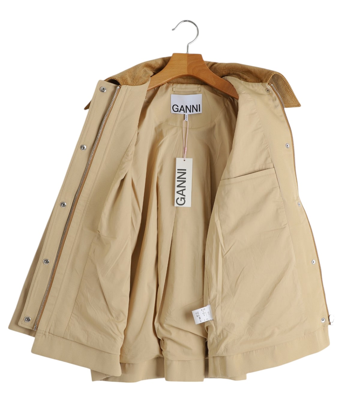 レディース】Heavy Twill Midi Jacket | GANNI(ガニー