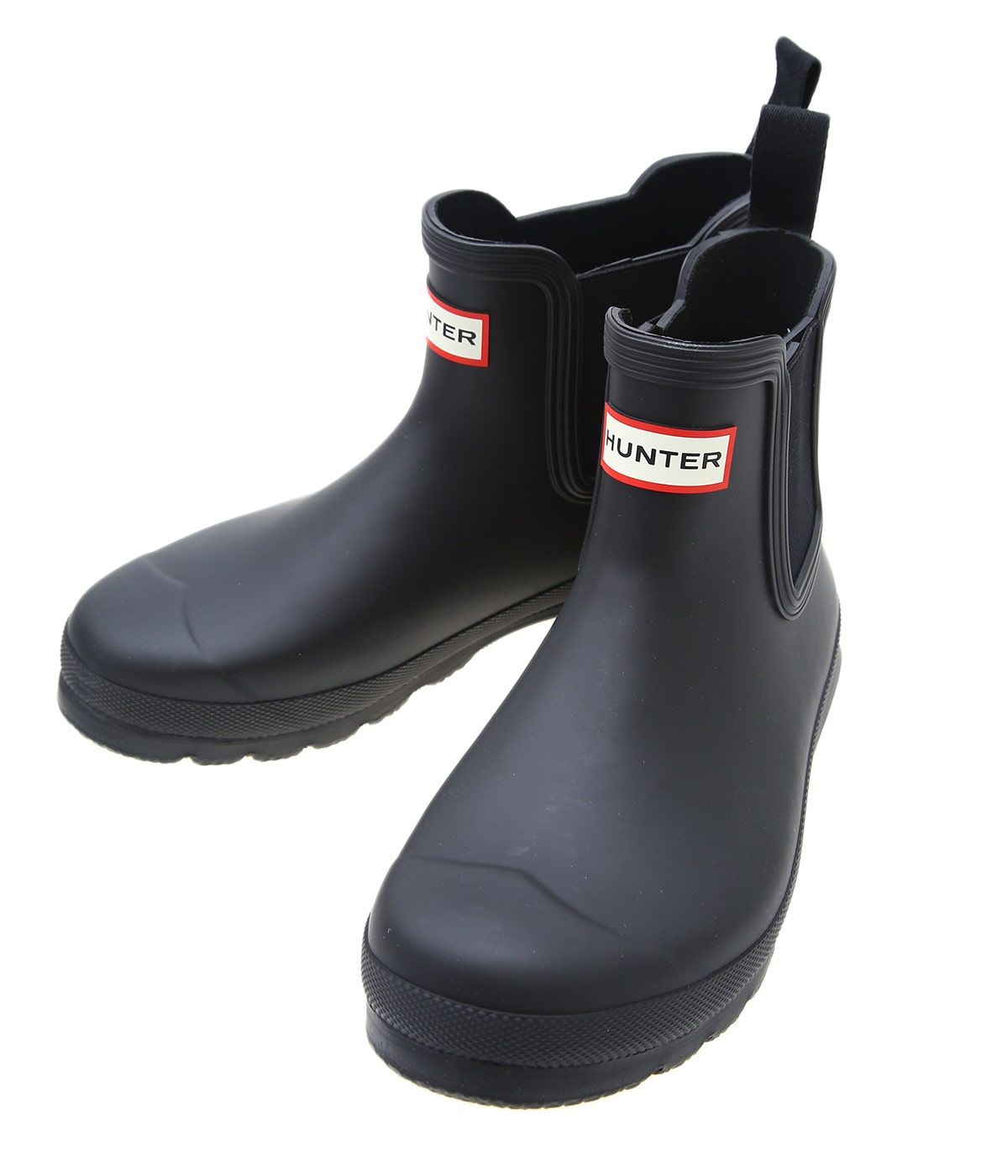 HUNTER ORIGINAL CHELSEA レインブーツ ブラック 23cm HUNTER 長靴 レインブーツ WOMENS ORIGINAL CHELSEA レディース