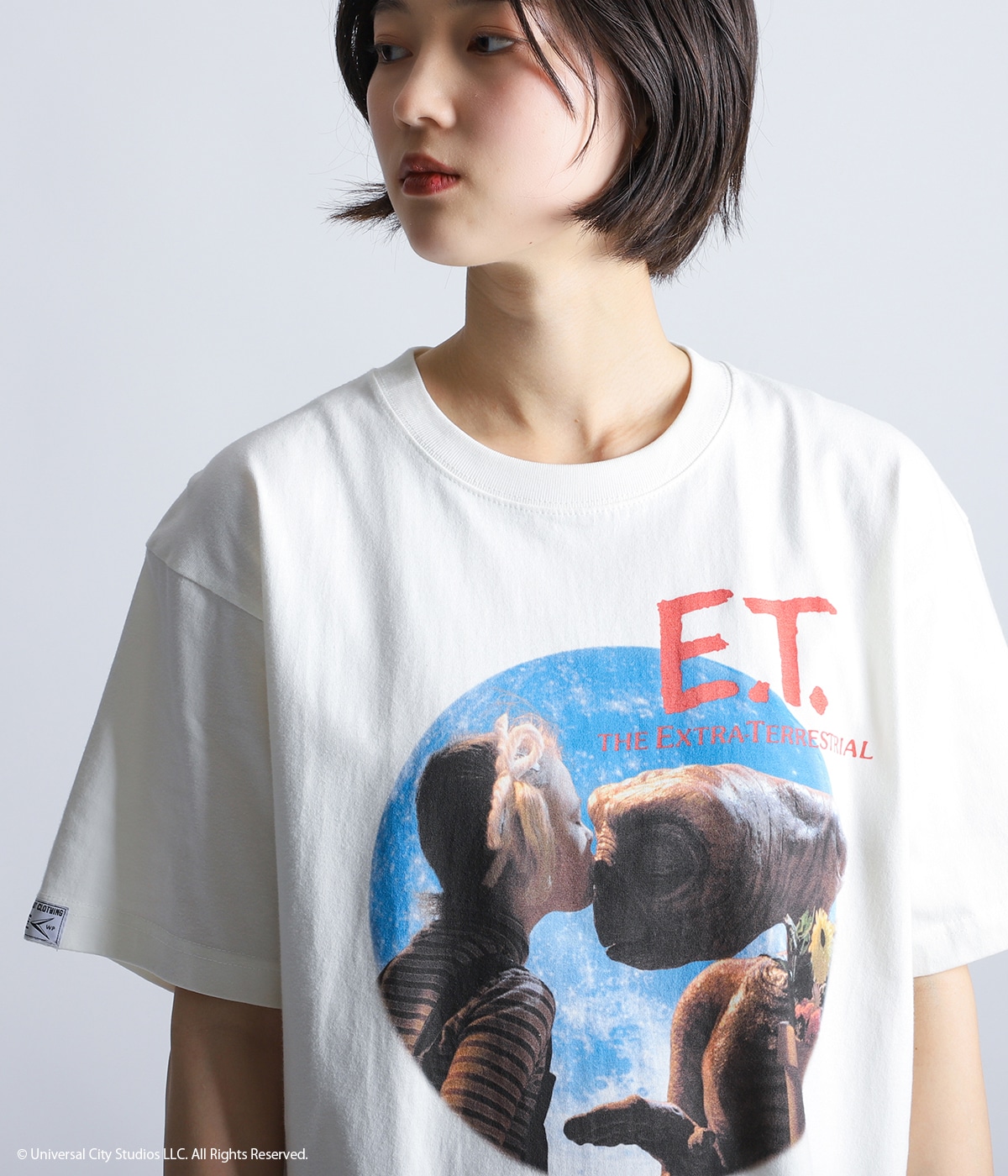 bee's room hannah Tシャツ　ホワイト bees room hannah Tシャツ ホワイト