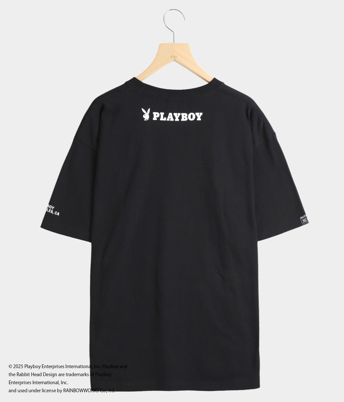 PLAYBOY プレイボーイ 切替Tシャツ 黒白 PLAYBOY プレイボーイ 切替Tシャツ 黒白 - メルカリ