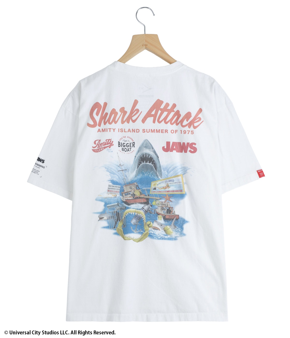 WP Limited Series JAWS SharkAttack TEE02 | WP(ダブリューピー