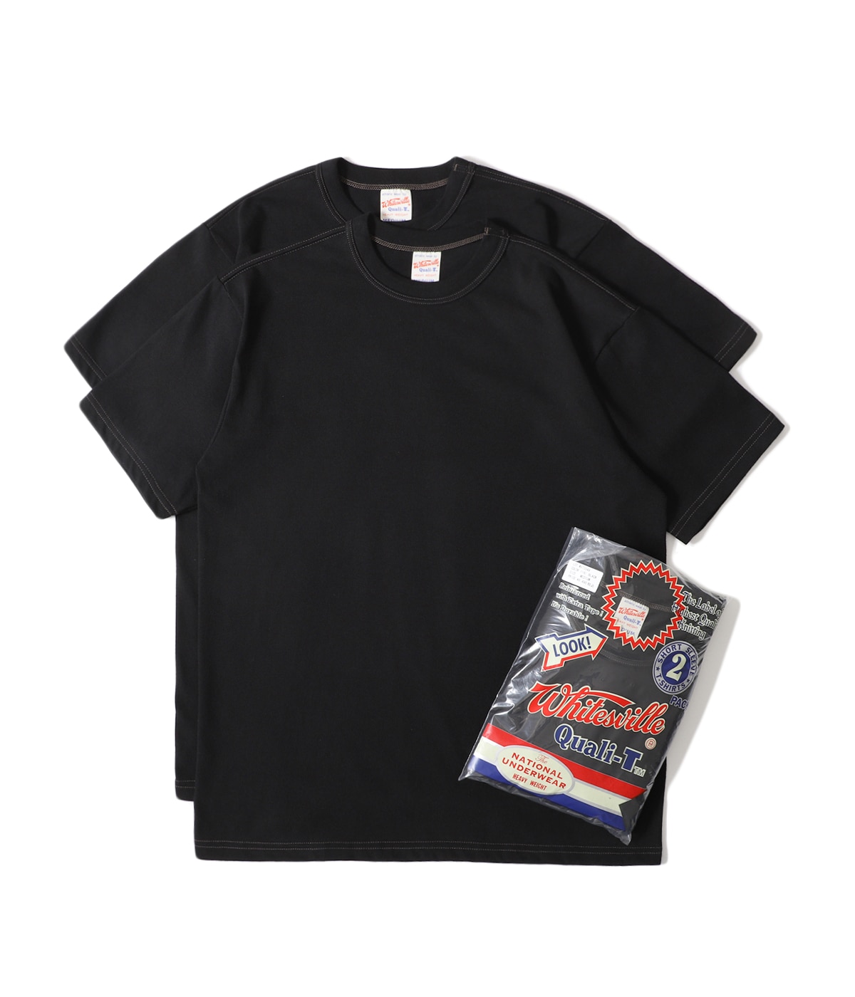FACT Lサイズ　Tシャツ 2-PACK T-SHIRT | WHITESVILLE(ホワイツビル) / トップス
