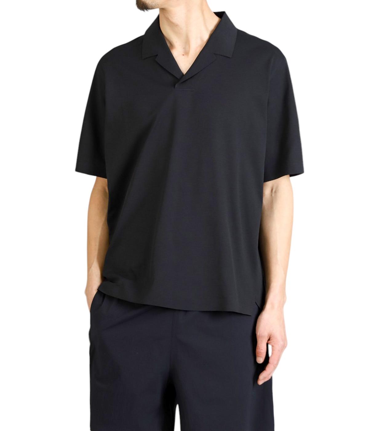 1回着用 ARC'TERYX アークテリクス ポロシャツ ゴルフ Lサイズ ARC'TERYX(アークテリクス) / ポロシャツ/L/--/BLK/無地 | 古着