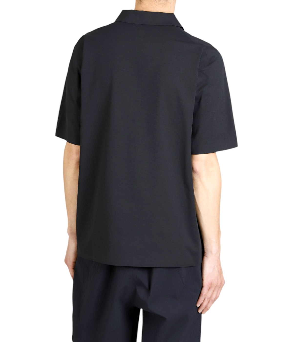 トップス ARCTERYX VEILANCE METRON SS POLO BLACK S Veilance Black Metron SS Polo Arc'teryx Veilance