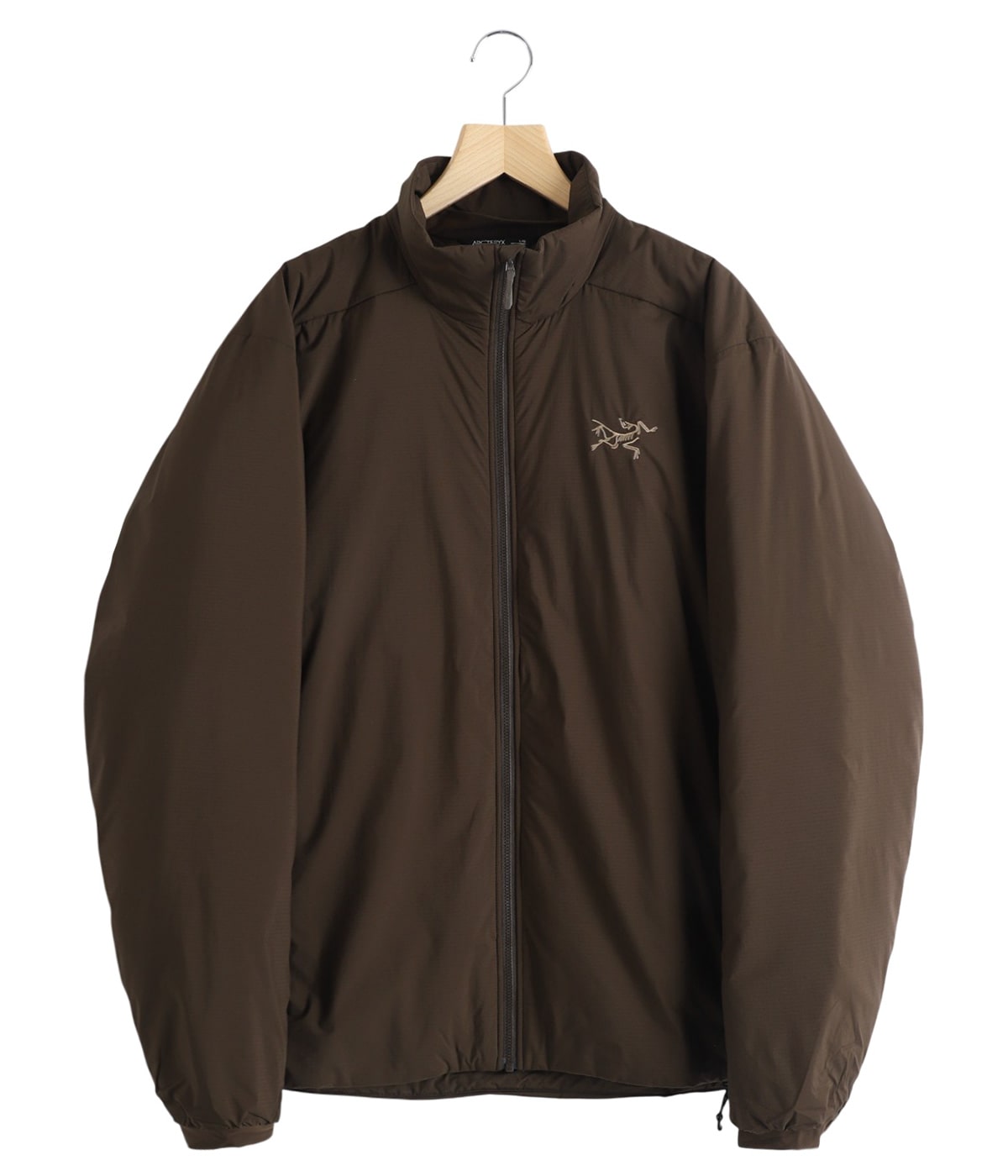 ARC'TERYX ATOMダークブラウン ナイロンジャケット ARC'TERYX ATOMダークブラウン ナイロンジャケット