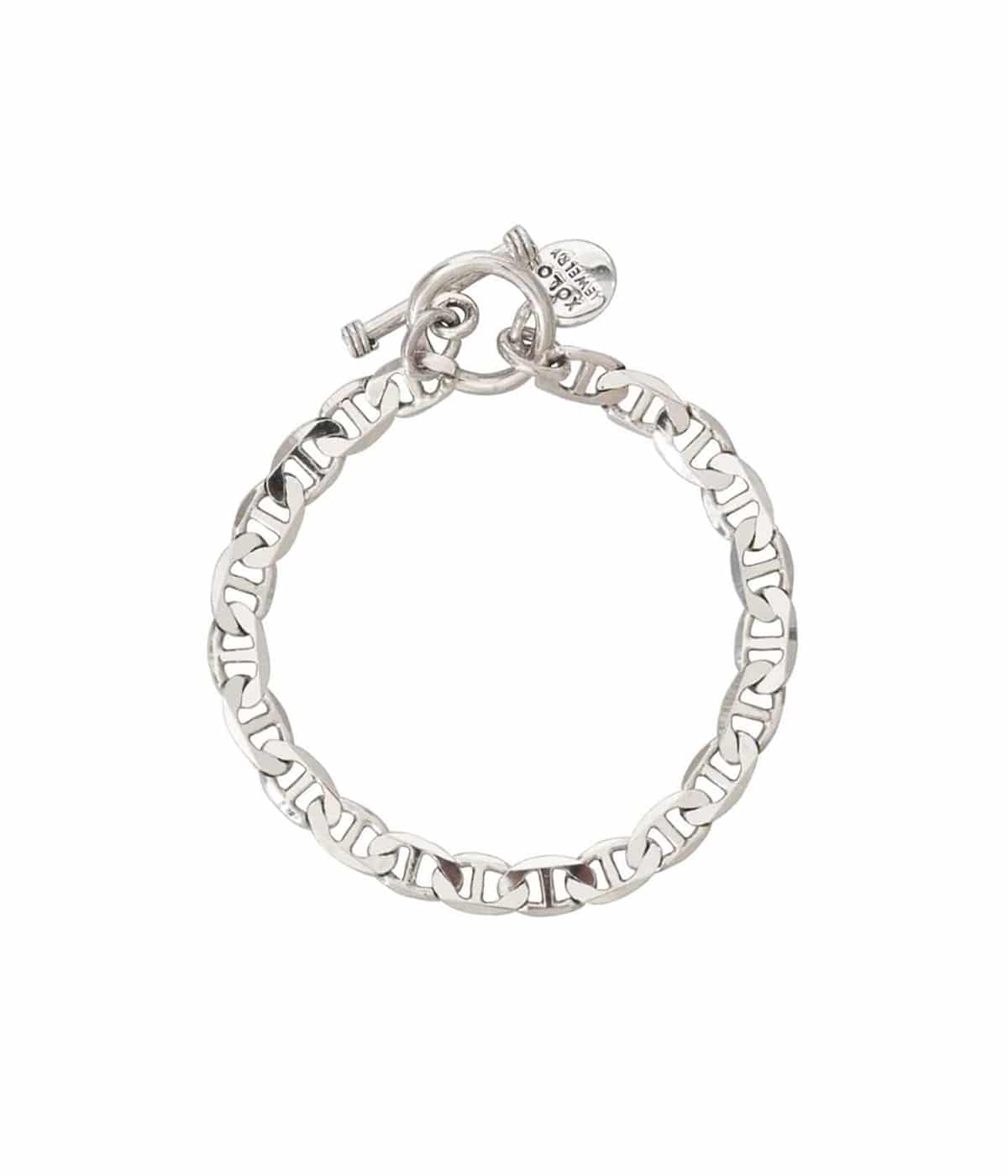 XOLO 925シルバー アンクレット17cm 楽天市場】【XOLO JEWELRY】ショロジュエリー SHARP LINK SILVER