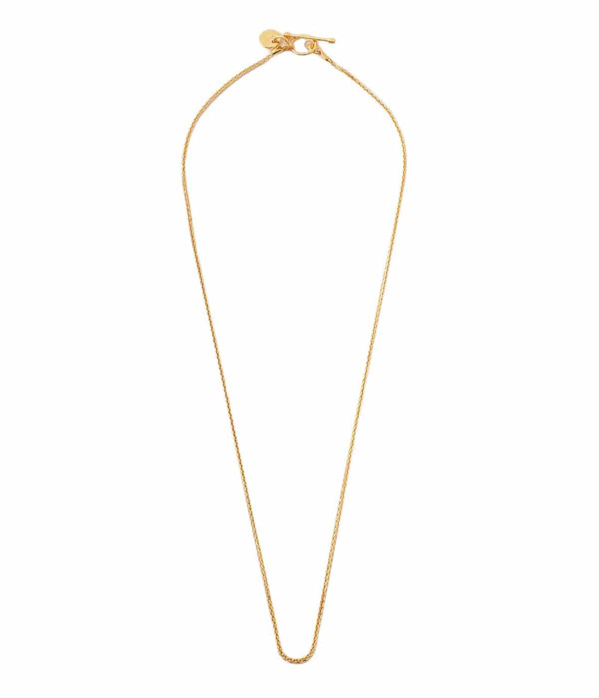 Mirrorball link necklace 24K ALL coating | XOLO JEWELRY