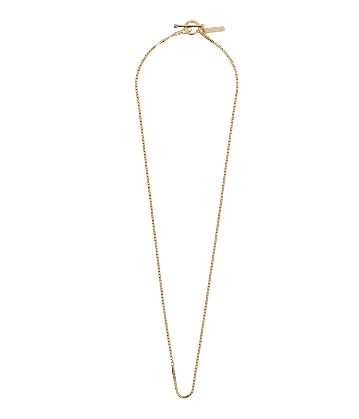 Venetian Link Necklace -Gold-