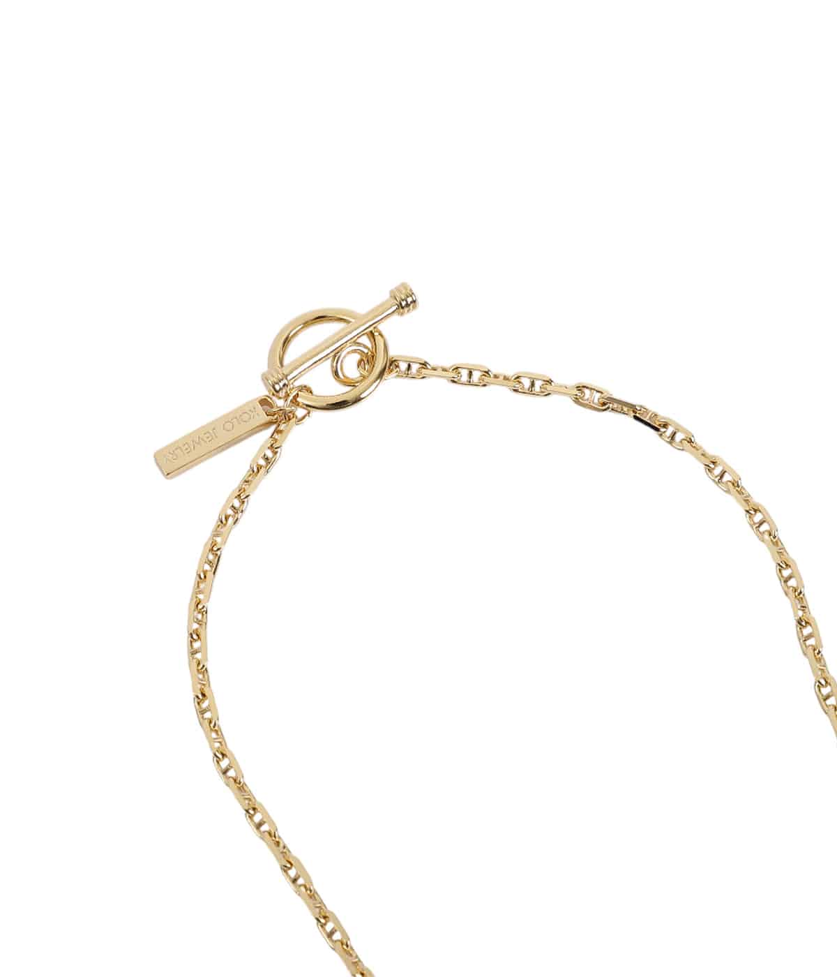 Solid Anchor Link Necklace -Gold- | XOLO JEWELRY(ショロ