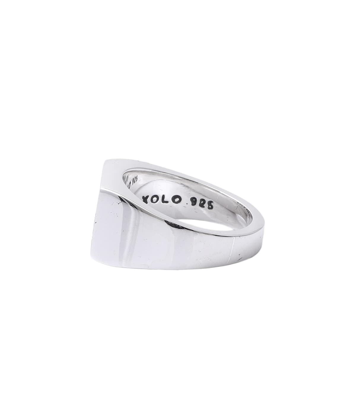 指輪・リング XOLO SignetRing with  Purple Flower Signet Ring with Royal Purple Flower – XOLO JEWELRY - 指輪