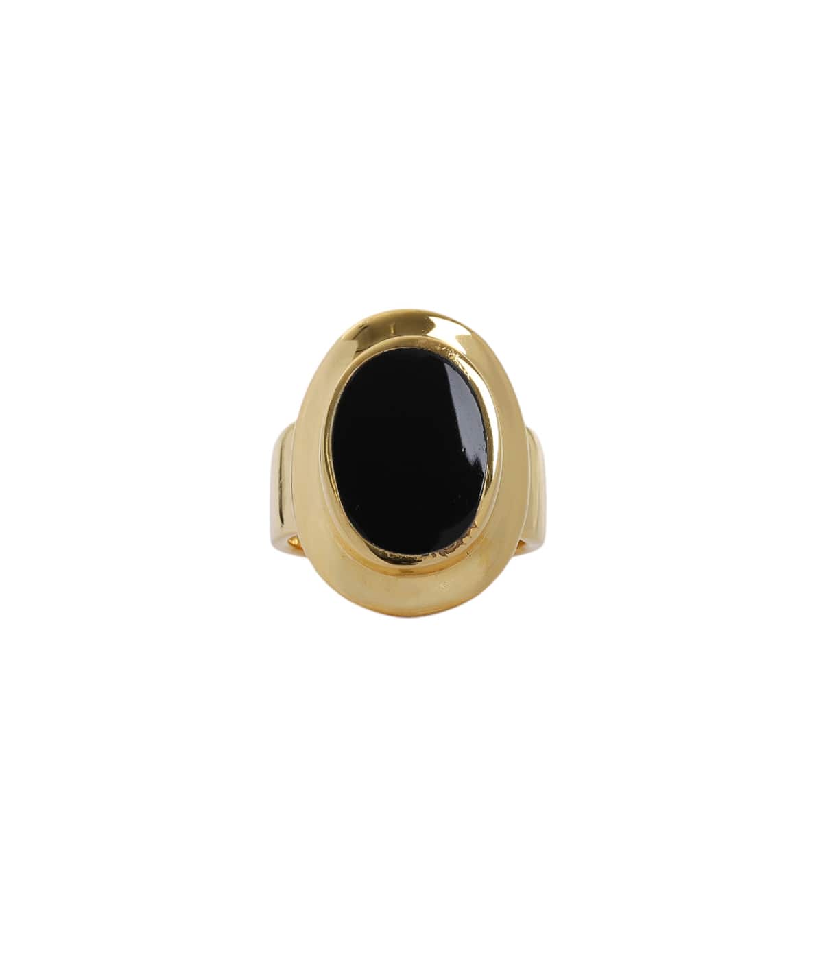 Amulet Ring with Onyx -Gold- | XOLO JEWELRY(ショロ