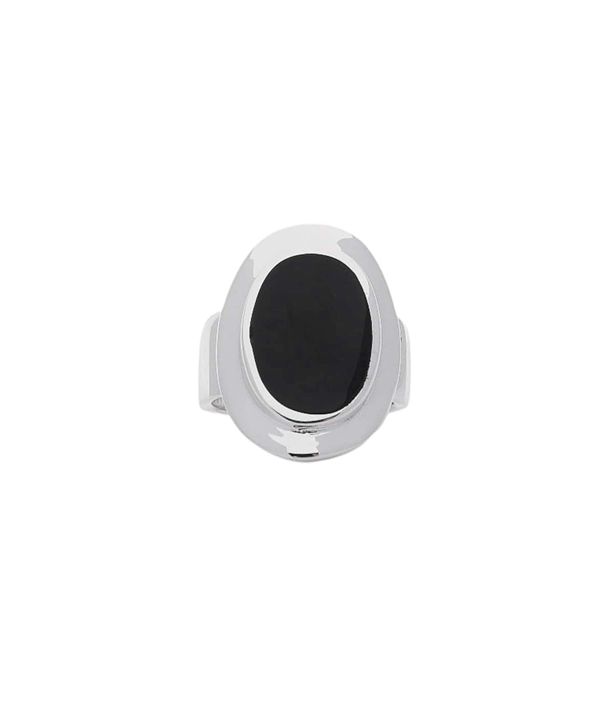 Amulet Ring with Onyx