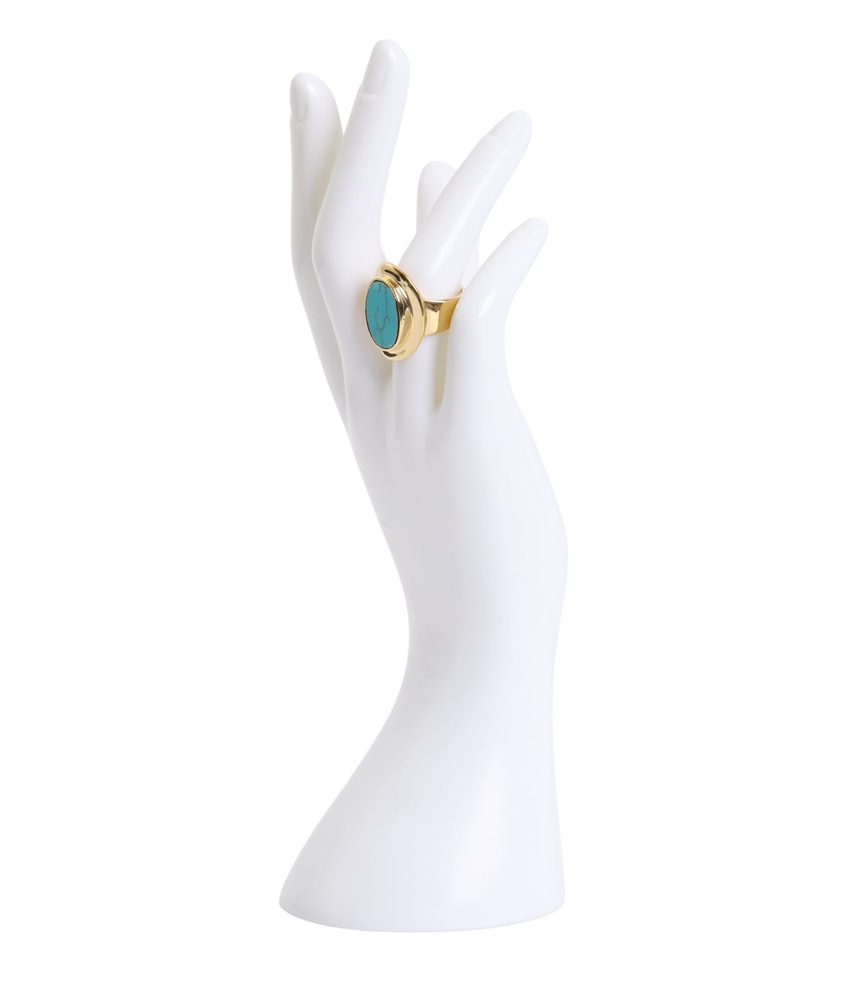Amulet Ring with Turquoise -Gold- | XOLO JEWELRY(ショロ