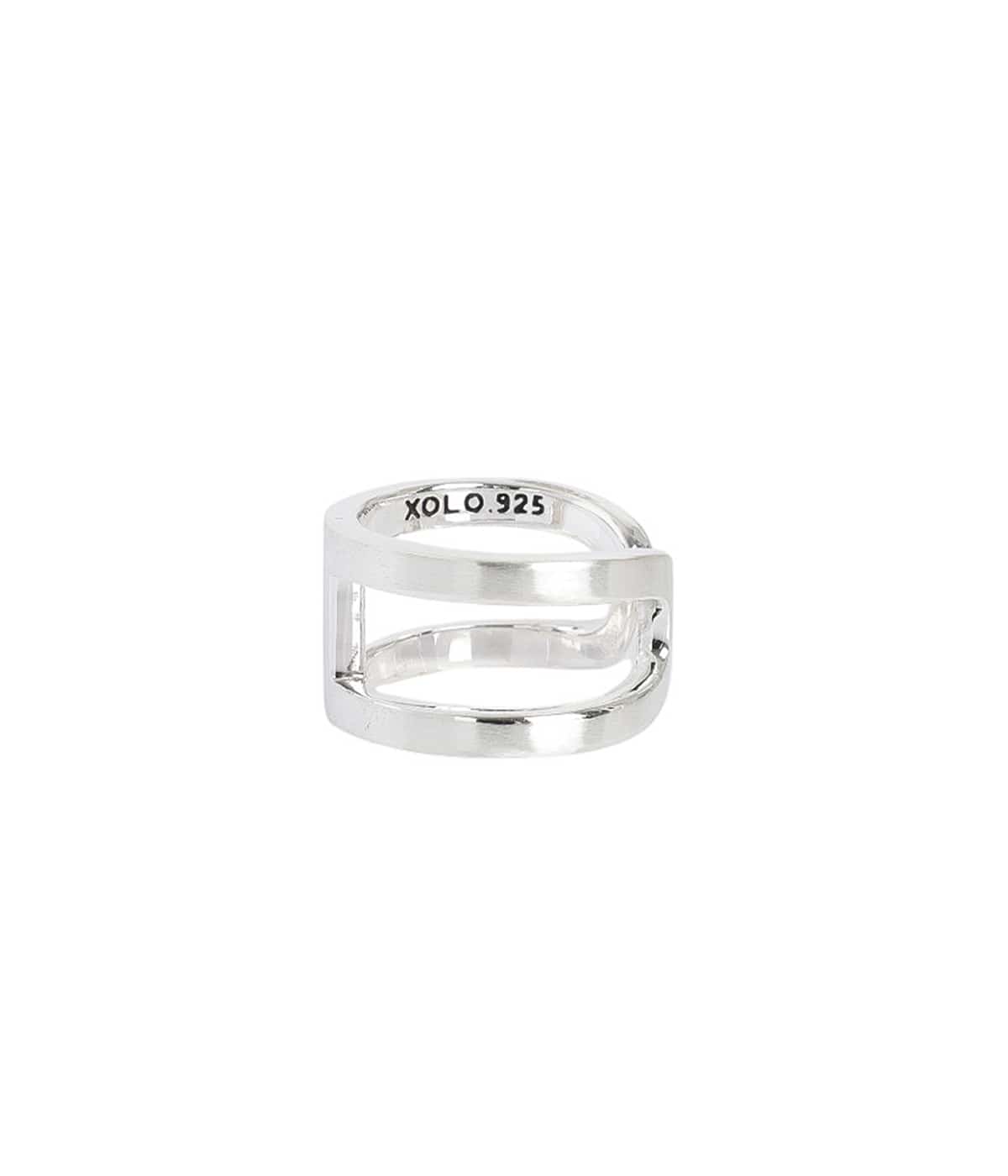 H Ring with Hair Line | XOLO JEWELRY(ショロ ジュエリー