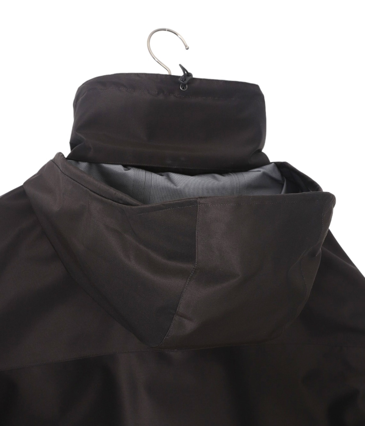 COMOLI 3レイヤーコットンシルクパーカ　サイズ1 23AW ブラウン COMOLI / コモリ | 3レイヤー コットンシルクパーカ - Brown