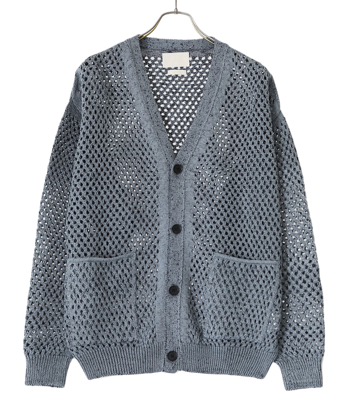 ※最終値下【即完品】YOKE MESH CARDIGAN YOKE “ MESHED KNIT SERIES -ONLY ARK- ” 2022SS / スタッフ