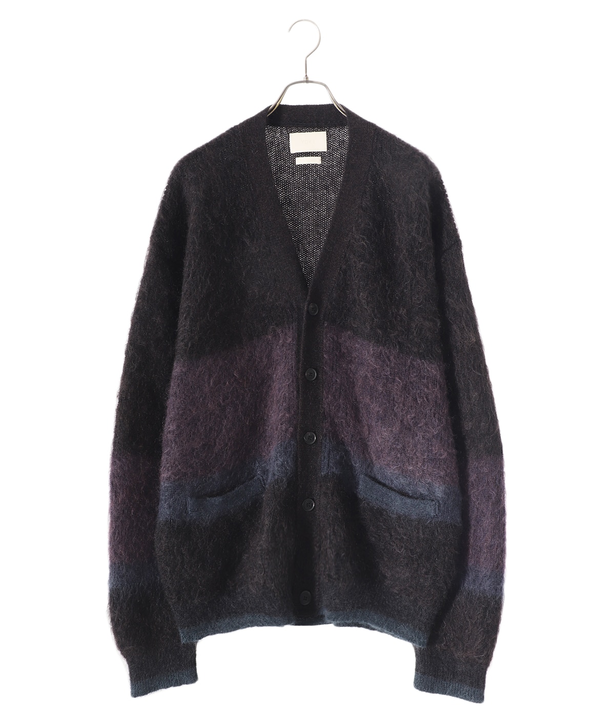 【激レア】YOKE ヨーク　モヘアカーディガン　黒　ゆるだぼ　完売モデル MOHAIR BORDER CARDIGAN | YOKE(ヨーク) / トップス ニット