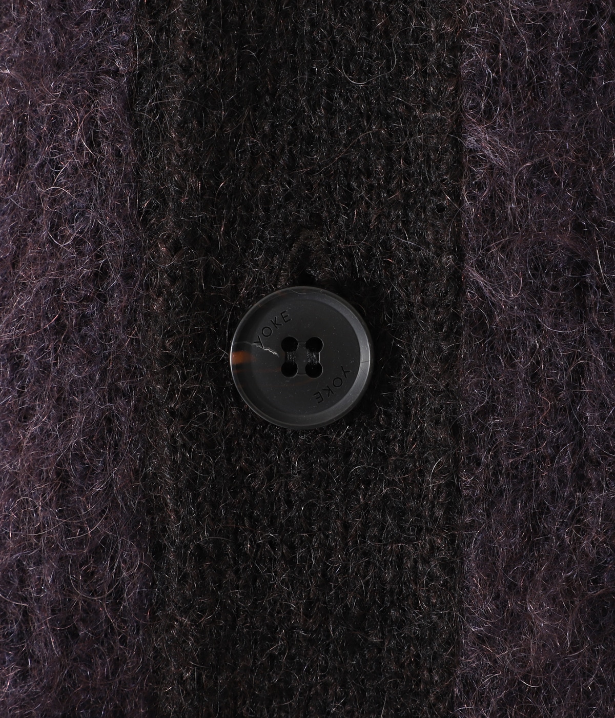 MOHAIR BORDER CARDIGAN | YOKE(ヨーク) / トップス ニット
