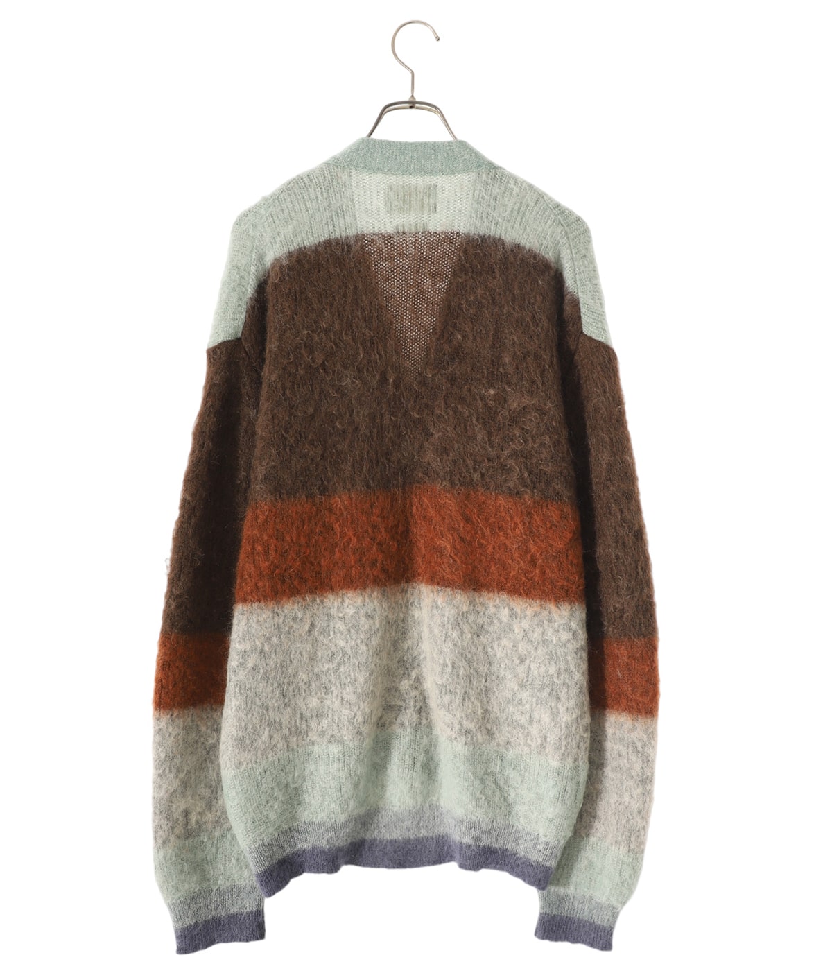 MOHAIR BORDER CARDIGAN | YOKE(ヨーク) / トップス ニット