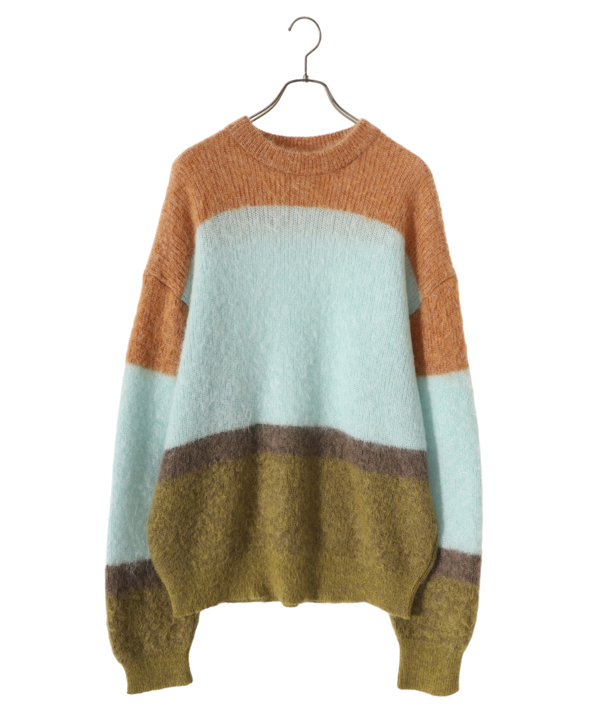 11月限定♡Éé high neck big border knit ivory ♡Éé high neck big border knit ivory エピヌ