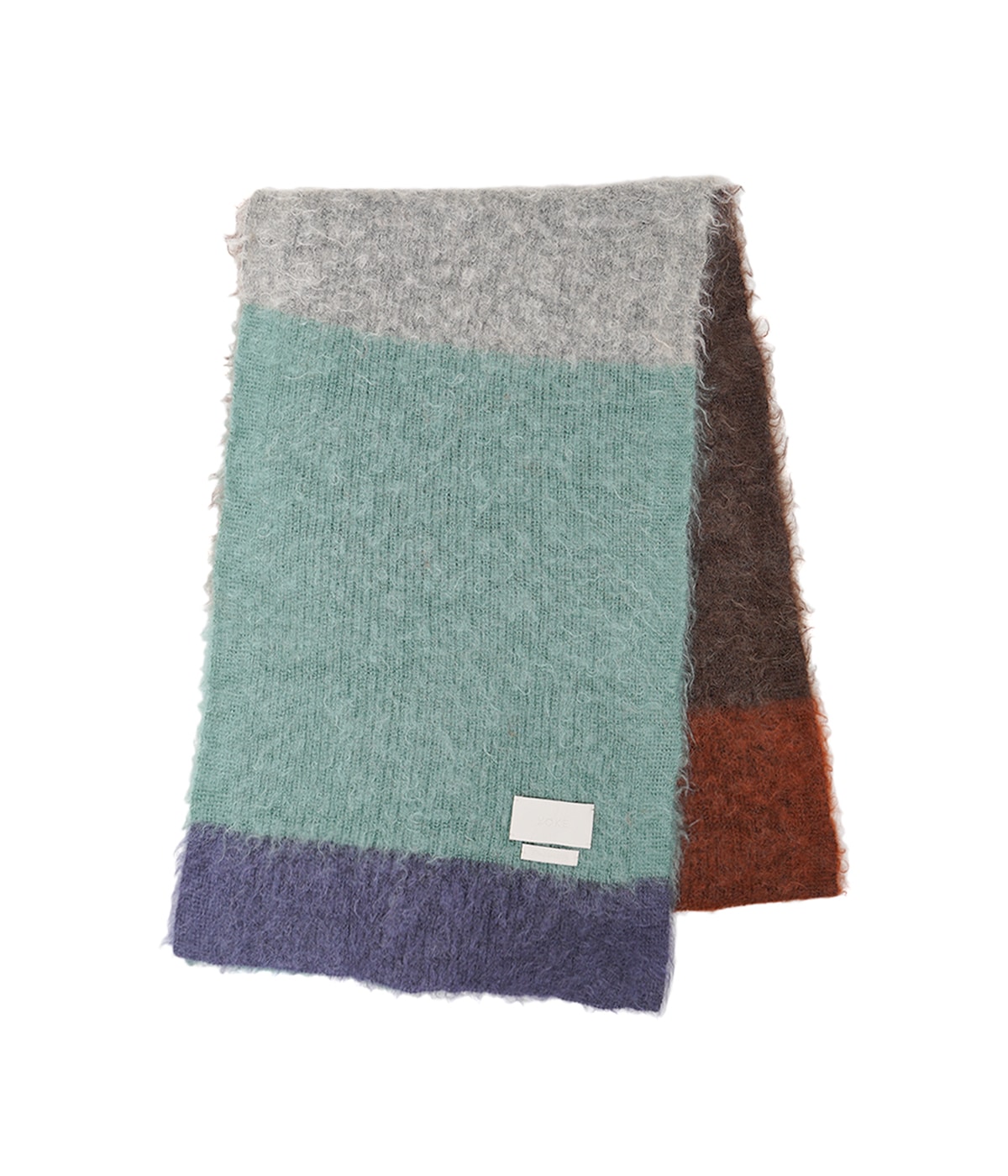 YOKEヨークMOHAIR BORDER LONG STOLE　モヘアマフラー YOKE(ヨーク) MOHAIR BORDER CARDIGAN - COLDBECK ONLINE