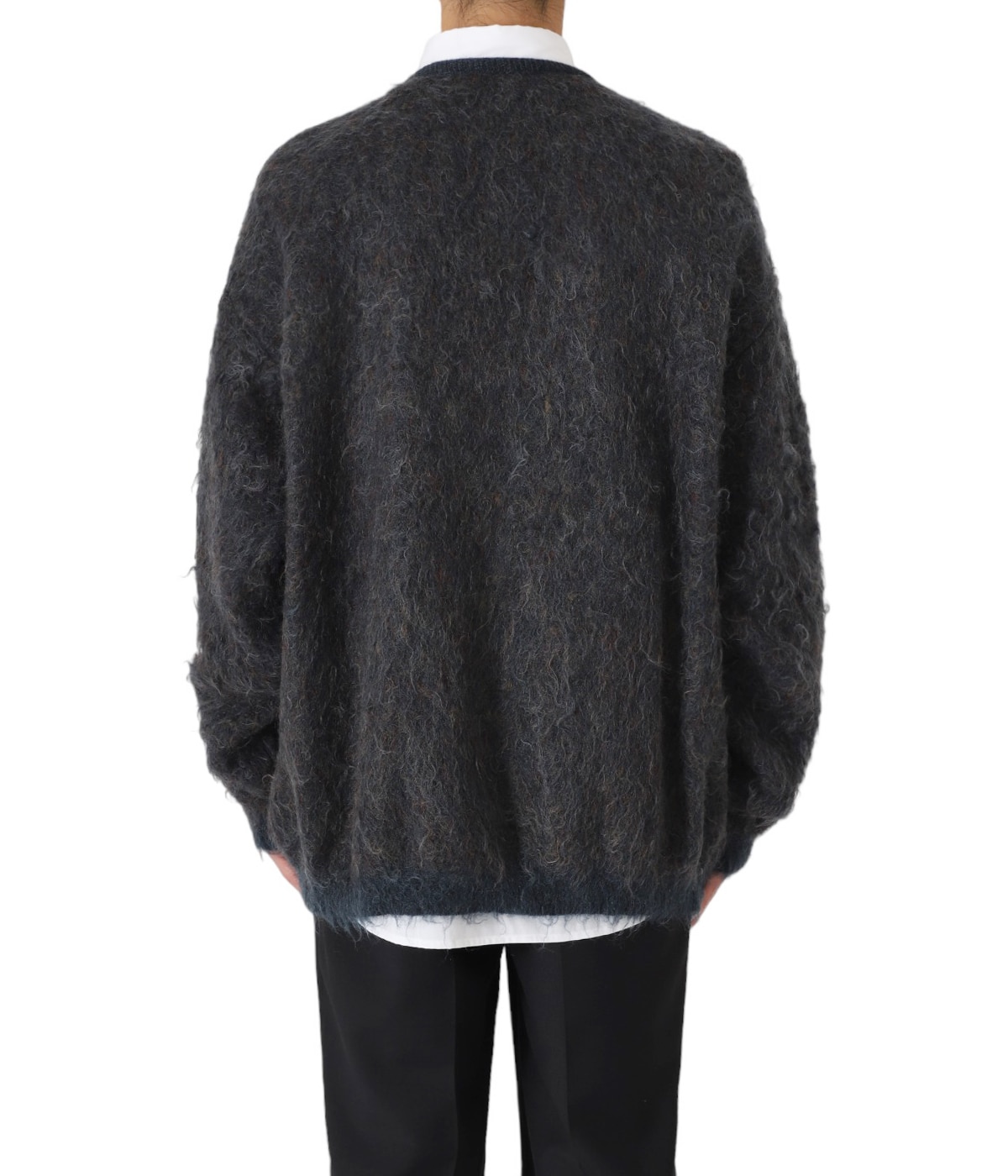 yoke loosed mohair cardigan カーディガン　size3 YOKE（ヨーク）の「YOKE/ヨーク/LOOSED MOHAIR CARDIGAN