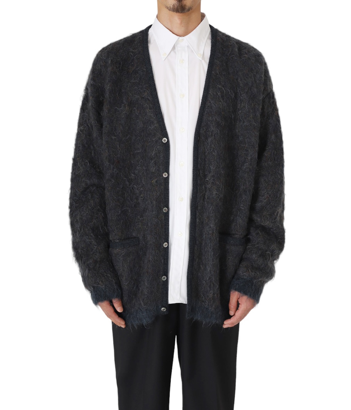トップス 25SS yoke SLIK MOHAIR WOOL CARDIGAN 保存版】 25SS yoke SLIK MOHAIR WOOL CARDIGAN サイズ3