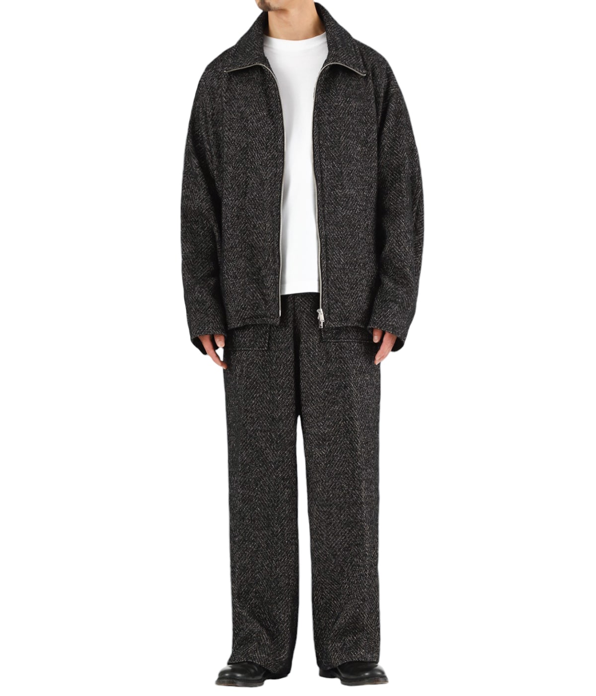 ジャケット・アウター YOKE HERRINGBONE TWEED BLOUSON YOKE | ヨーク