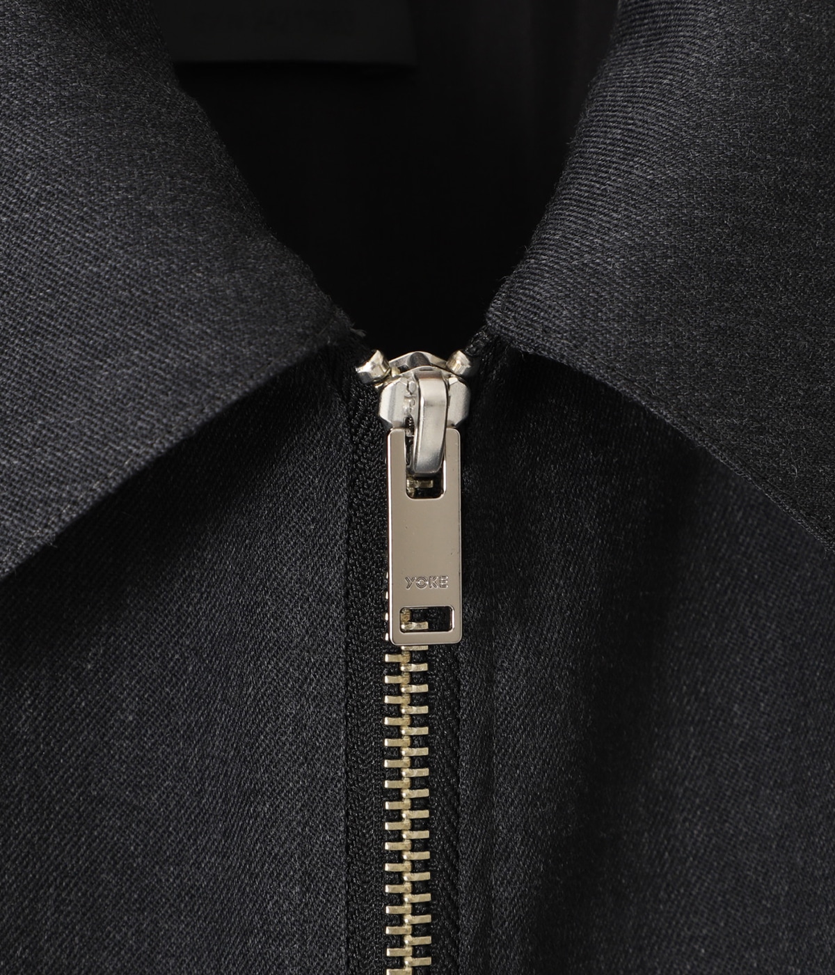 t*m様 yoke/24ss/FRONT ZIP SHIRT BLOUSONジャ FRONT ZIP SHIRT BLOUSON | YOKE(ヨーク) / アウター ブルゾン