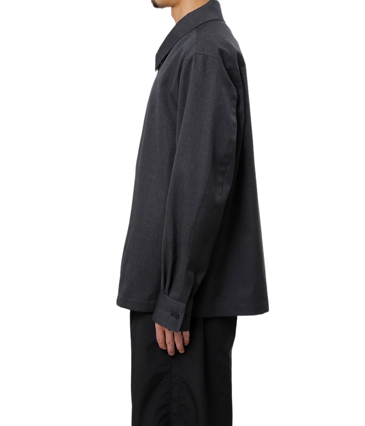 t*m様 yoke/24ss/FRONT ZIP SHIRT BLOUSONジャ FRONT ZIP SHIRT BLOUSON | YOKE(ヨーク) / アウター ブルゾン