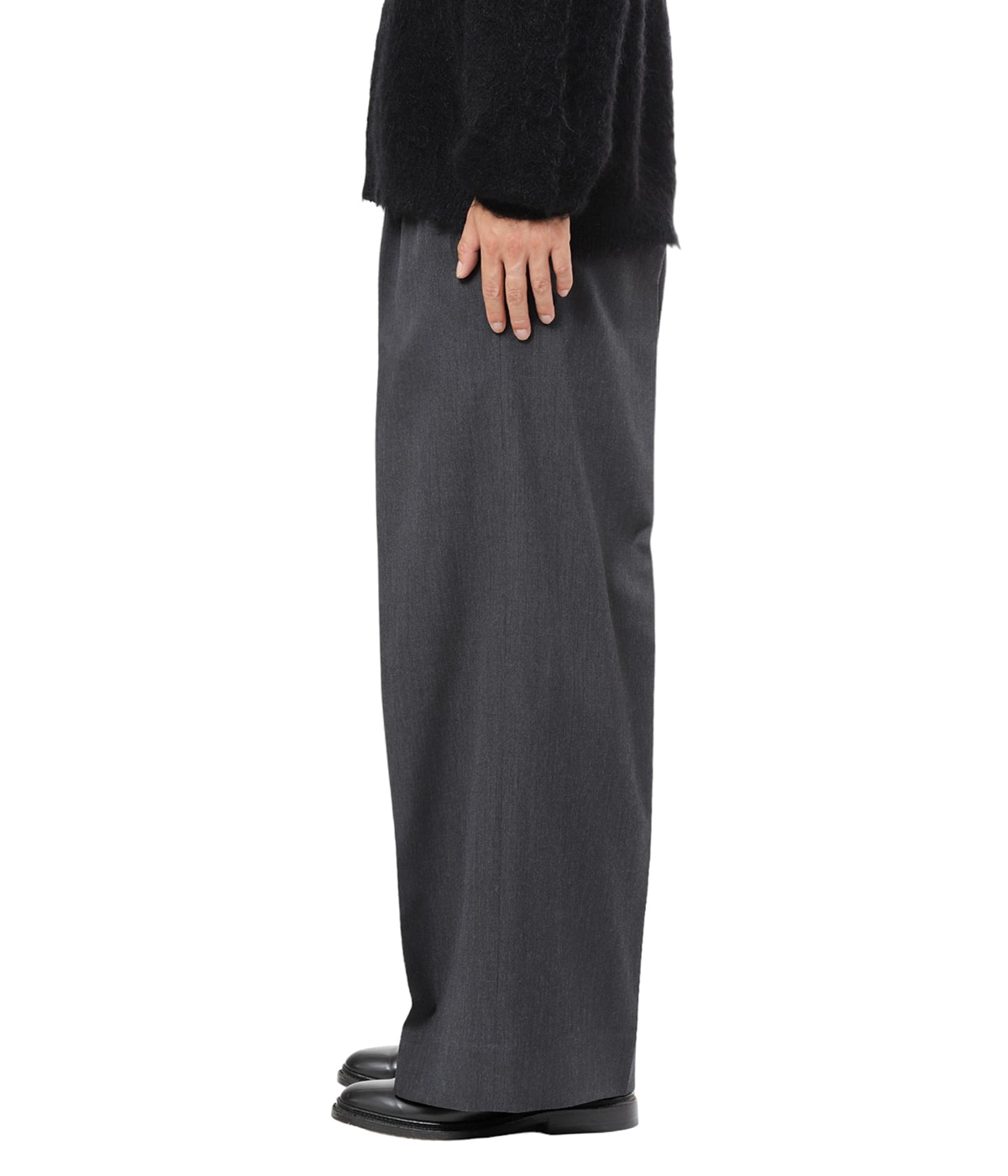 パンツ YOKE 24S/S 3PLEATED WIDE LEG TROUSERS YOKE 