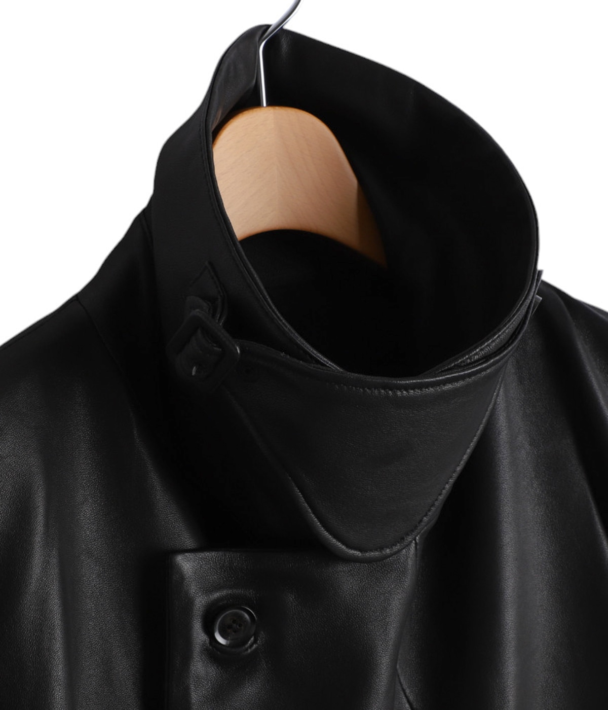 ジャケット・アウター YOKE Leather Double Breasted Coat M LEATHER DOUBLE BREASTED COAT | YOKE(ヨーク) / アウター