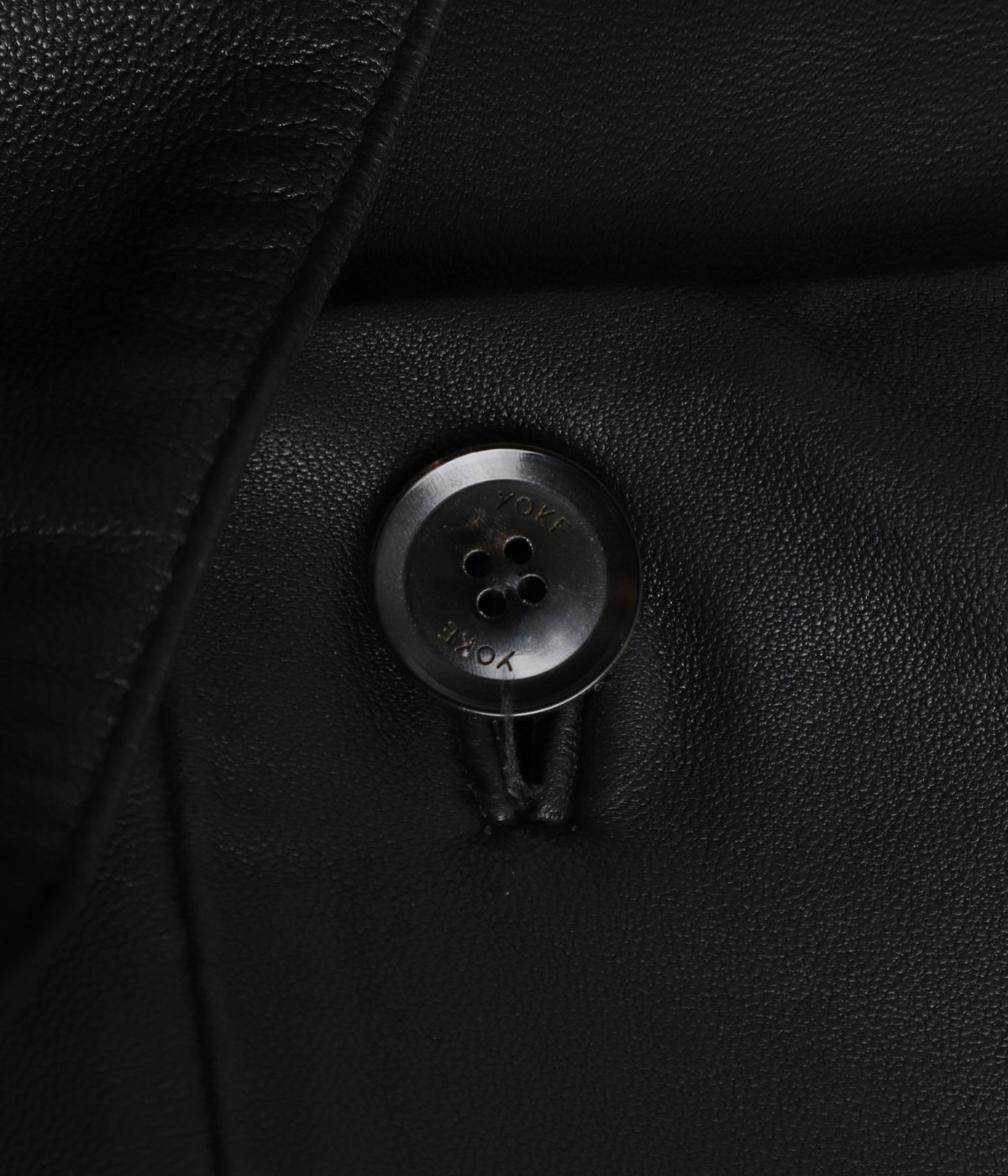 ジャケット・アウター YOKE Leather Double Breasted Coat M LEATHER DOUBLE BREASTED COAT | YOKE(ヨーク) / アウター