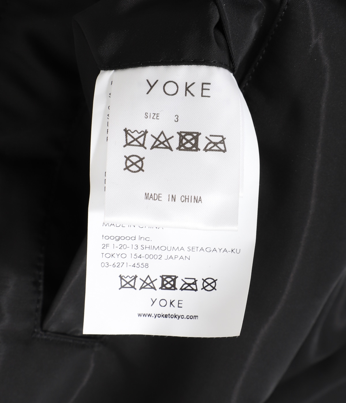 YOKE　SPREY PRINTED BOMBER JACKET サイズ2 SPREY PRINTED BOMBER JACKET | YOKE(ヨーク) / アウター
