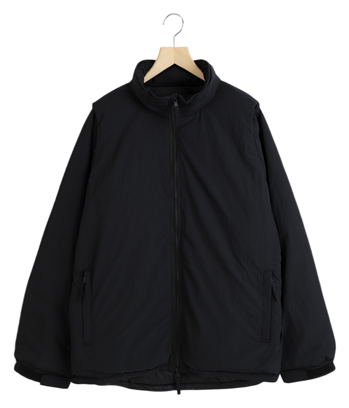 【最終特価】YOKE ヨークWIDE PADDING BLOUSONサイズ3 LEATHER LIKE POLYESTER PADDED BLOUSON | YOKE(ヨーク
