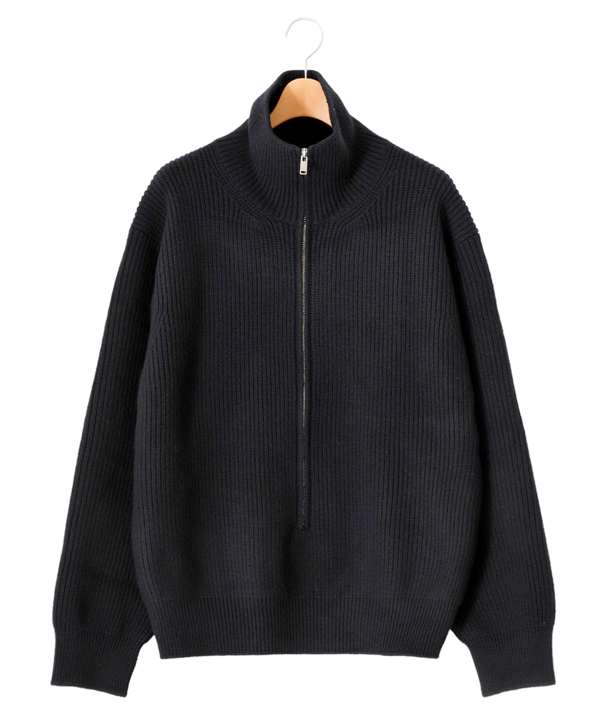 ぽき ページ 3/4 FRONT ZIP HIGHNECK RIB SWEATER | YOKE(ヨーク) / トップス