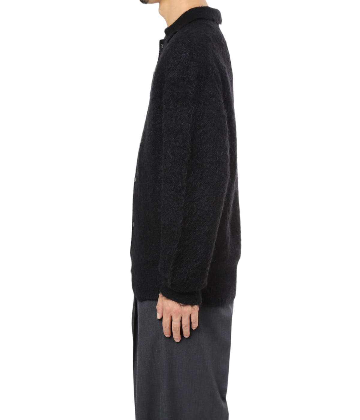 BRUSHED MOHAIR KNIT SHIRT | YOKE(ヨーク) / トップス ニット